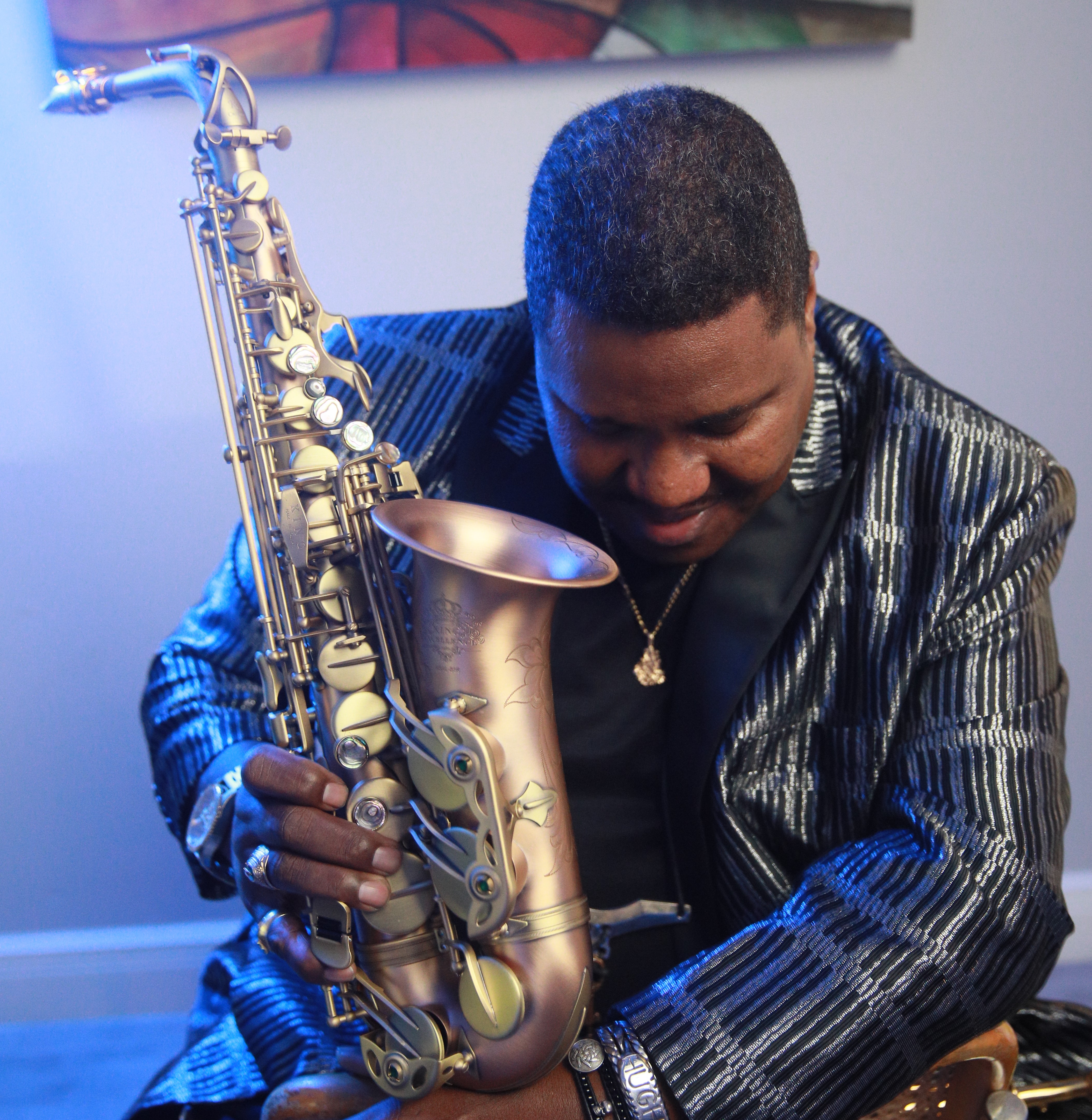 Lloyd Hughes Excellent King saxophone 2